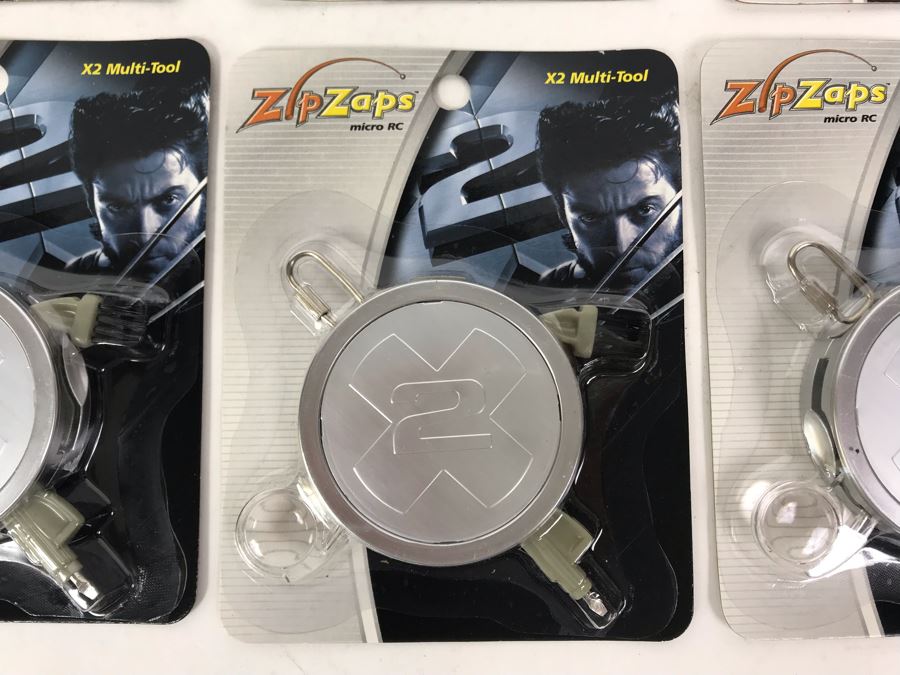 New 2003 Marvel X-Men 2 Wolverine ZipZaps Micro RC X2 Multi-Tool From RadioShack - 8 Total [Photo 2]