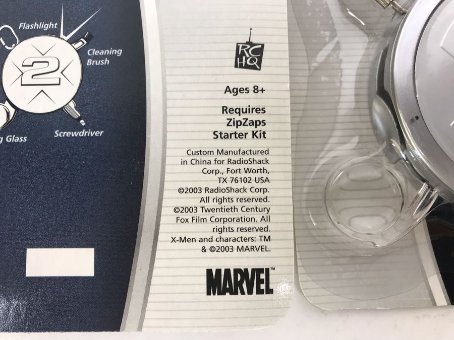 New 2003 Marvel X-Men 2 Wolverine ZipZaps Micro RC X2 Multi-Tool From RadioShack - 8 Total [Photo 7]