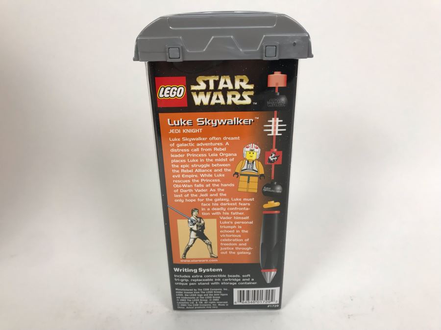 New 2003 LEGO Star Wars Writing System Writing System Pens: Luke Skywalker Pens By The CDM Company - 4 Pens Total [Photo 13]