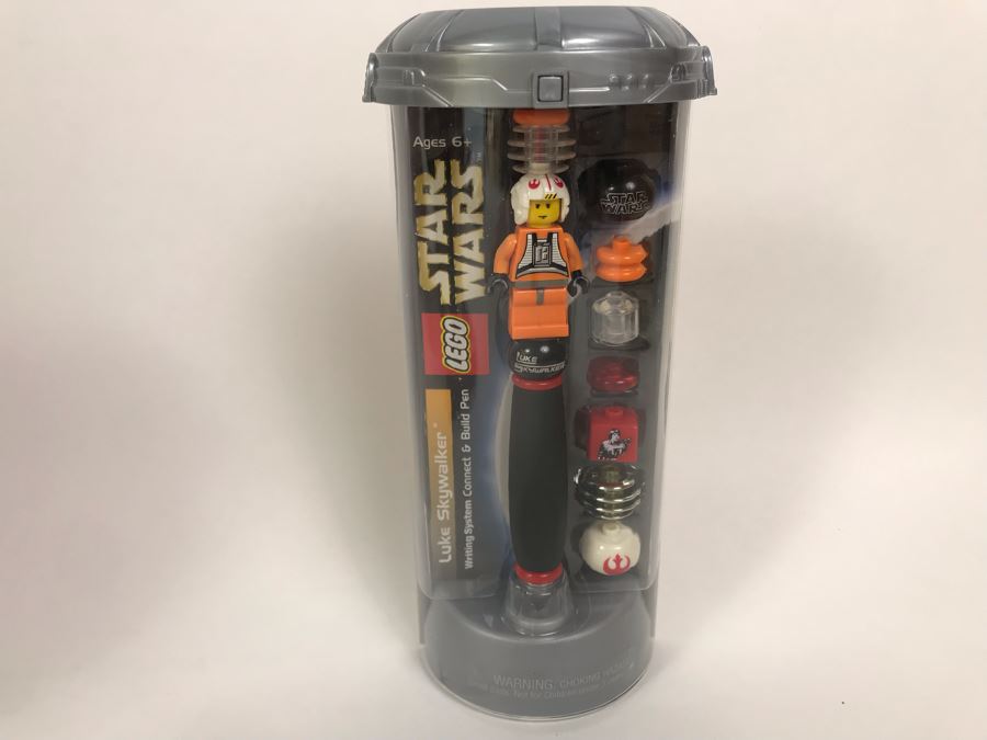 New 2003 LEGO Star Wars Writing System Writing System Pens: Luke Skywalker Pens By The CDM Company - 4 Pens Total [Photo 10]