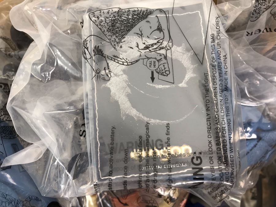 Huge Box Filled With New Kentucky Fried Chicken KFC ERAGON Happy Meal Toys: Eragon's Magic Revealer, Dueling Eragon, Dueling Galbatorix, Flying Saphira, Saphira's Power - See Photos [Photo 12]