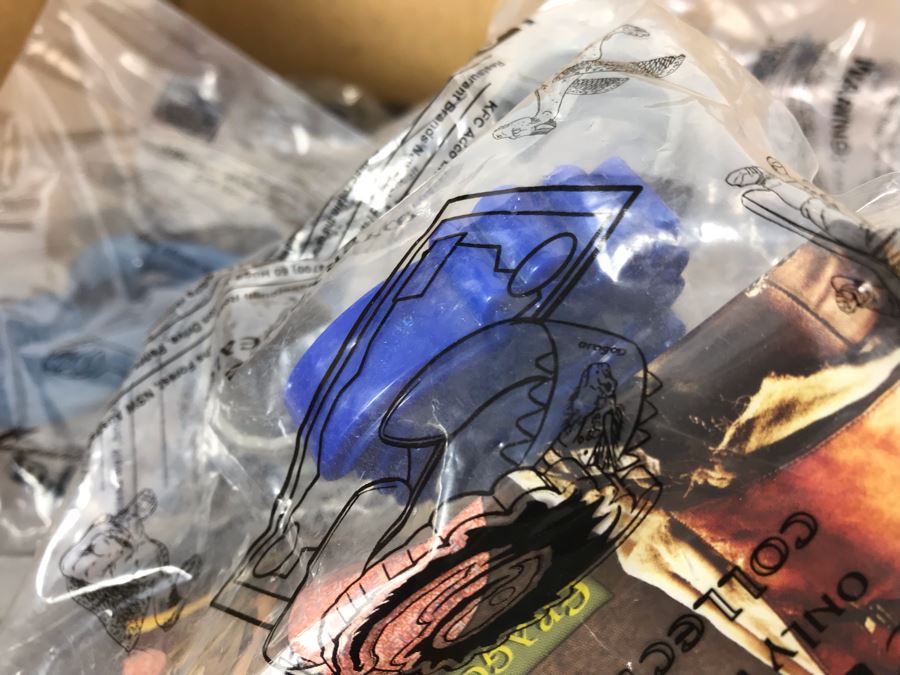 Huge Box Filled With New Kentucky Fried Chicken KFC ERAGON Happy Meal Toys: Eragon's Magic Revealer, Dueling Eragon, Dueling Galbatorix, Flying Saphira, Saphira's Power - See Photos [Photo 7]