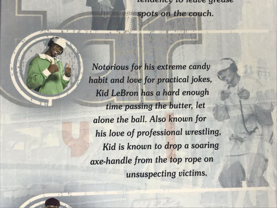 Rare New In Box Limited Edition Of 1,500 All Star Vinyl NBA The Lebrons King James Edition All Business LeBron 2006 Upper Deck Collectibles Nike LeBron James Figure [Photo 10]