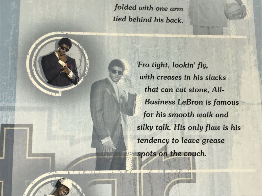 Rare New In Box Limited Edition Of 1,500 All Star Vinyl NBA The Lebrons King James Edition All Business LeBron 2006 Upper Deck Collectibles Nike LeBron James Figure [Photo 9]