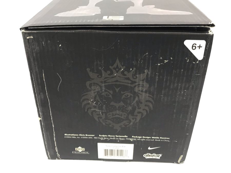 Very Rare Limited Edition Of 250 All Star Vinyl NBA Lebron James Sole Collector Edition 2006 Upper Deck Collectibles Nike [Photo 10]