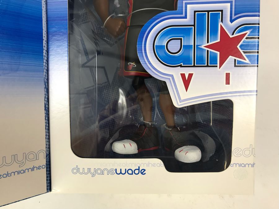 Rare Limited Edition Of 500 All Star Vinyl NBA Dwyane Wade Miami Heat Basketball 2007 Upper Deck Collectibles Collectible Vinyl Figure [Photo 8]