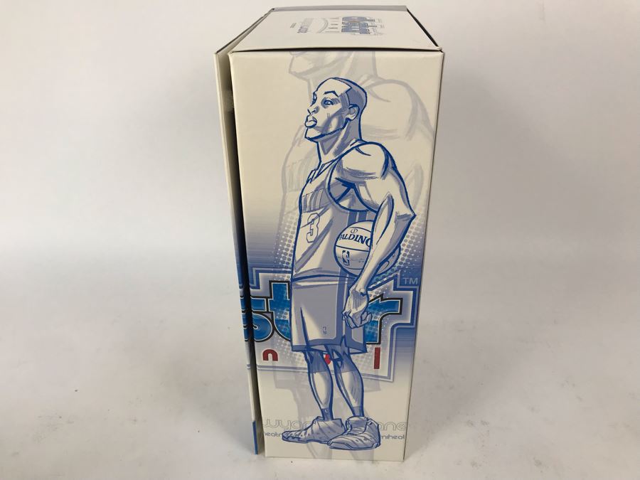 Rare Limited Edition Of 500 All Star Vinyl NBA Dwyane Wade Miami Heat Basketball 2007 Upper Deck Collectibles Collectible Vinyl Figure [Photo 10]