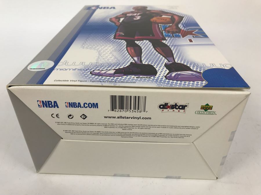 Rare Limited Edition Of 500 All Star Vinyl NBA Dwyane Wade Miami Heat Basketball 2007 Upper Deck Collectibles Collectible Vinyl Figure [Photo 13]
