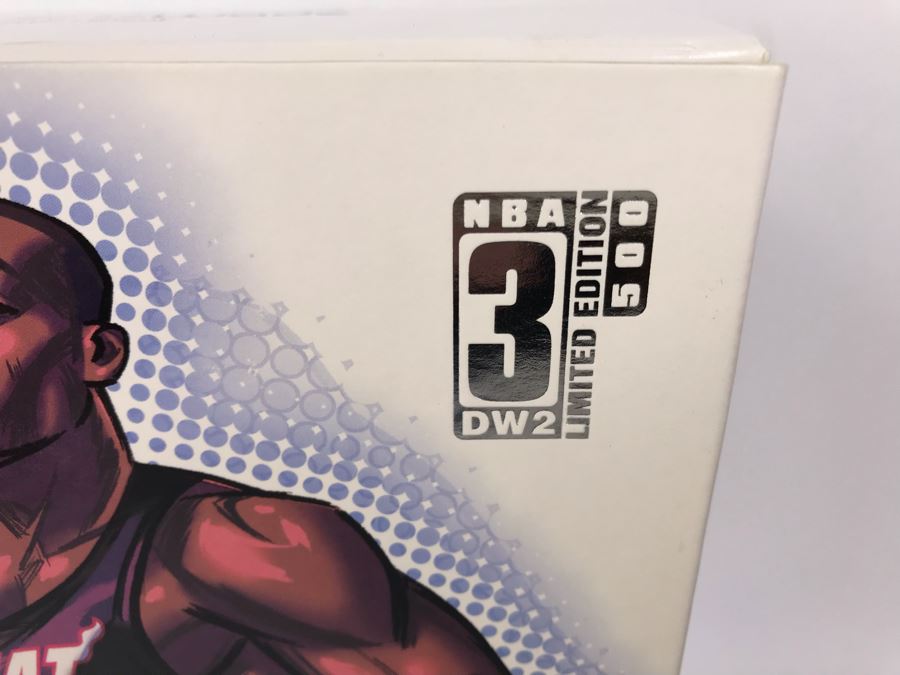 Rare Limited Edition Of 500 All Star Vinyl NBA Dwyane Wade Miami Heat Basketball 2007 Upper Deck Collectibles Collectible Vinyl Figure [Photo 5]
