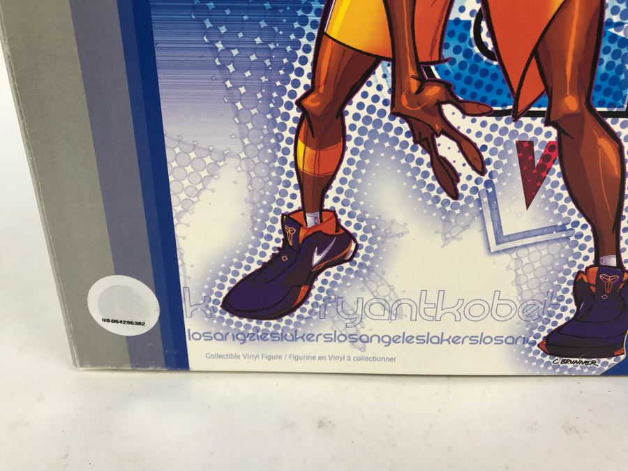 Rare Limited Edition Of 1,500 All Star Vinyl NBA Kobe Bryant Los Angeles Lakers Basketball 2007 Upper Deck Collectibles Collectible Vinyl Figure [Photo 4]