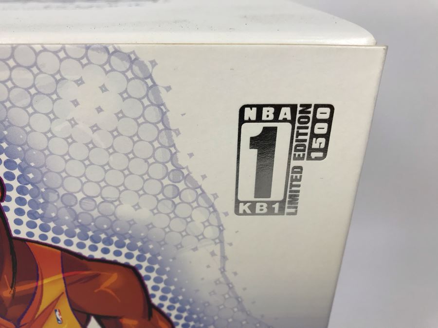 Rare Limited Edition Of 1,500 All Star Vinyl NBA Kobe Bryant Los Angeles Lakers Basketball 2007 Upper Deck Collectibles Collectible Vinyl Figure [Photo 3]