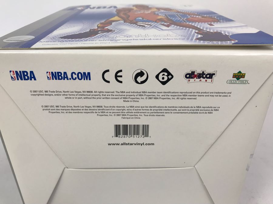 Rare Limited Edition Of 1,500 All Star Vinyl NBA Kobe Bryant Los Angeles Lakers Basketball 2007 Upper Deck Collectibles Collectible Vinyl Figure [Photo 17]