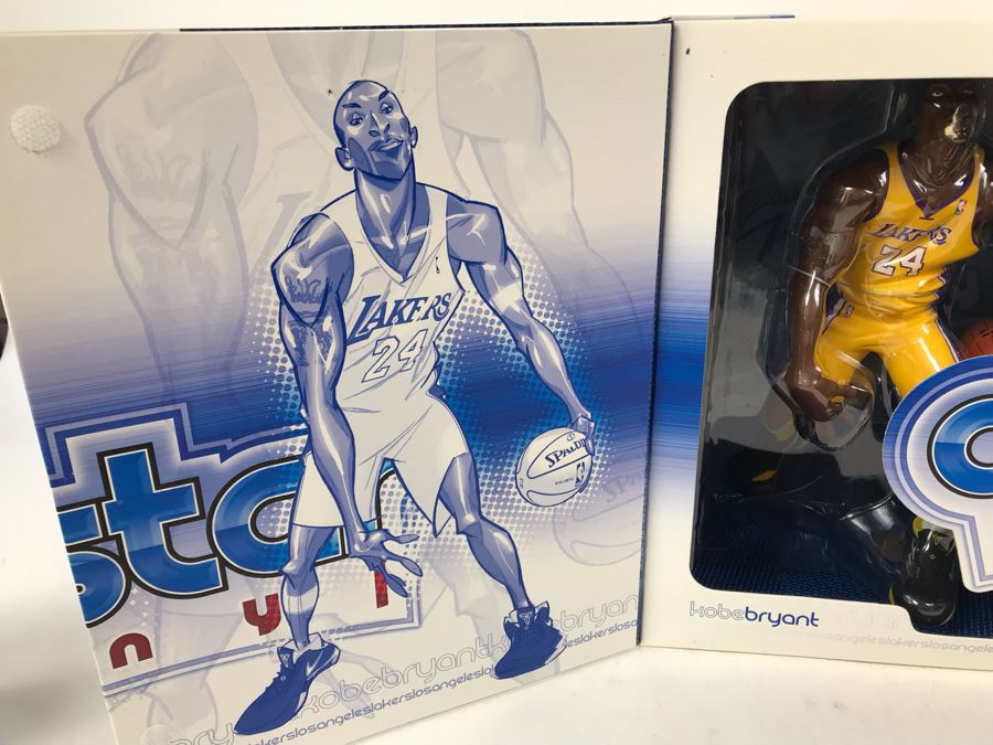 Rare Limited Edition Of 1,500 All Star Vinyl NBA Kobe Bryant Los Angeles Lakers Basketball 2007 Upper Deck Collectibles Collectible Vinyl Figure [Photo 5]