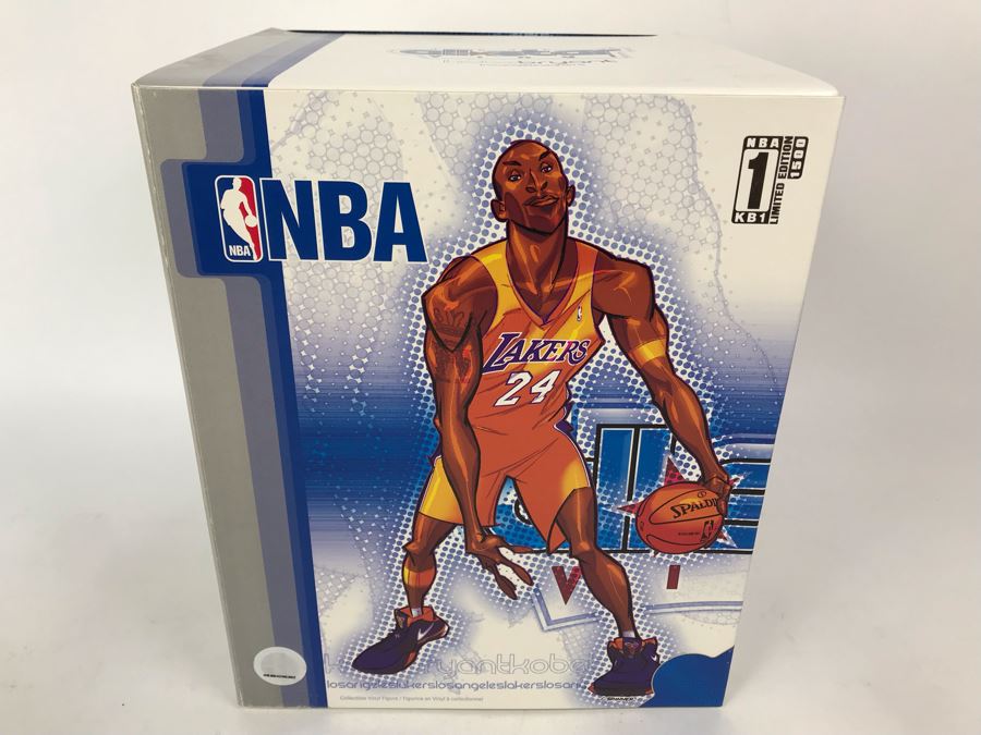 Rare Limited Edition Of 1,500 All Star Vinyl NBA Kobe Bryant Los Angeles Lakers Basketball 2007 Upper Deck Collectibles Collectible Vinyl Figure [Photo 1]