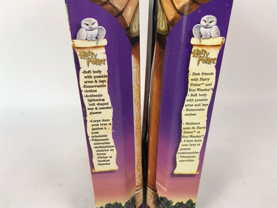 New In Box 2001 GUND WB Harry Potter Figures: Harry Potter And Hermione Granger [Photo 10]