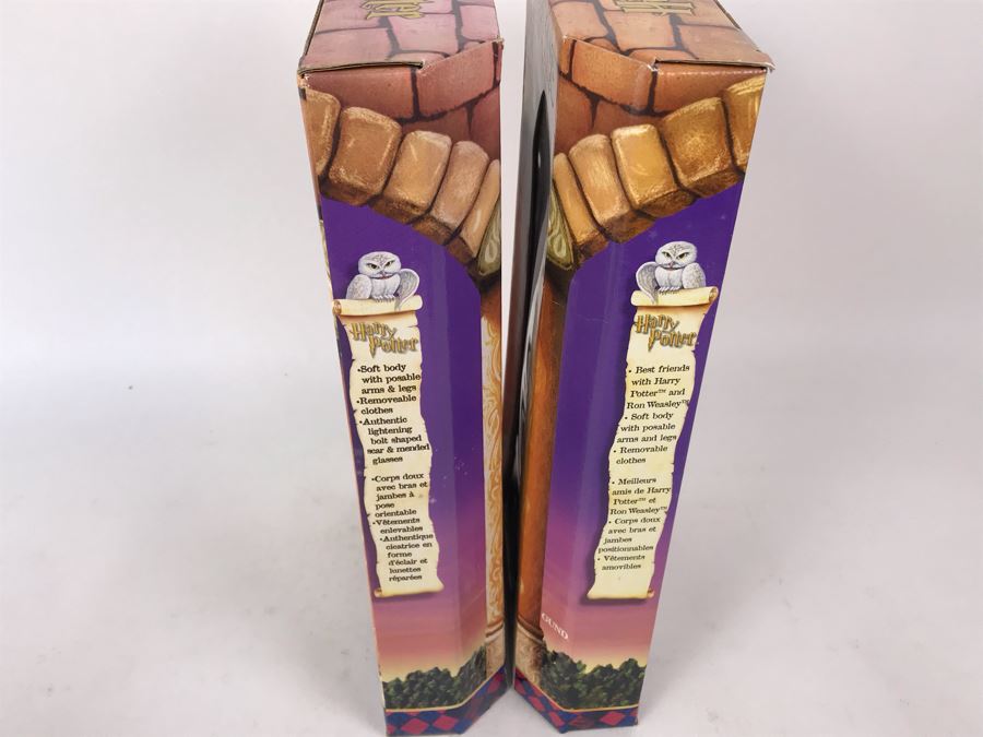 New In Box 2001 GUND WB Harry Potter Figures: Harry Potter And Hermione Granger [Photo 9]