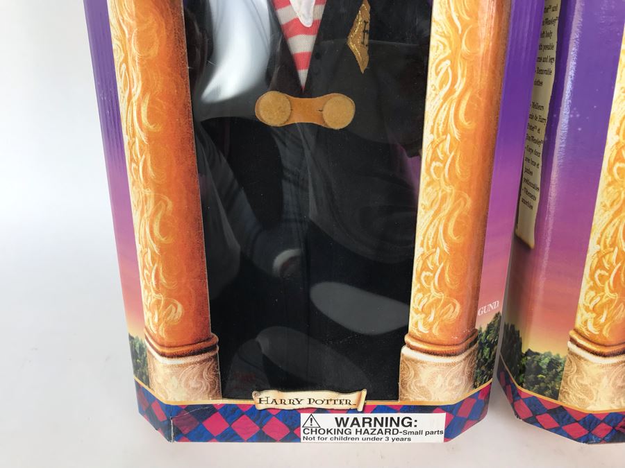 New In Box 2001 GUND WB Harry Potter Figures: Harry Potter And Hermione Granger [Photo 4]