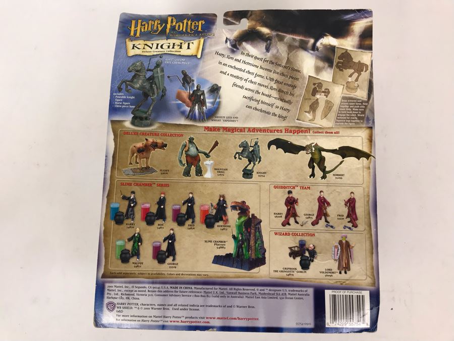 New 2002 Mattel Toys Harry Potter Knight Deluxe Creature Collection Action Figure 50846 [Photo 9]