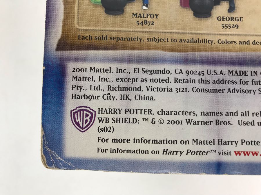 New 2002 Mattel Toys Harry Potter Knight Deluxe Creature