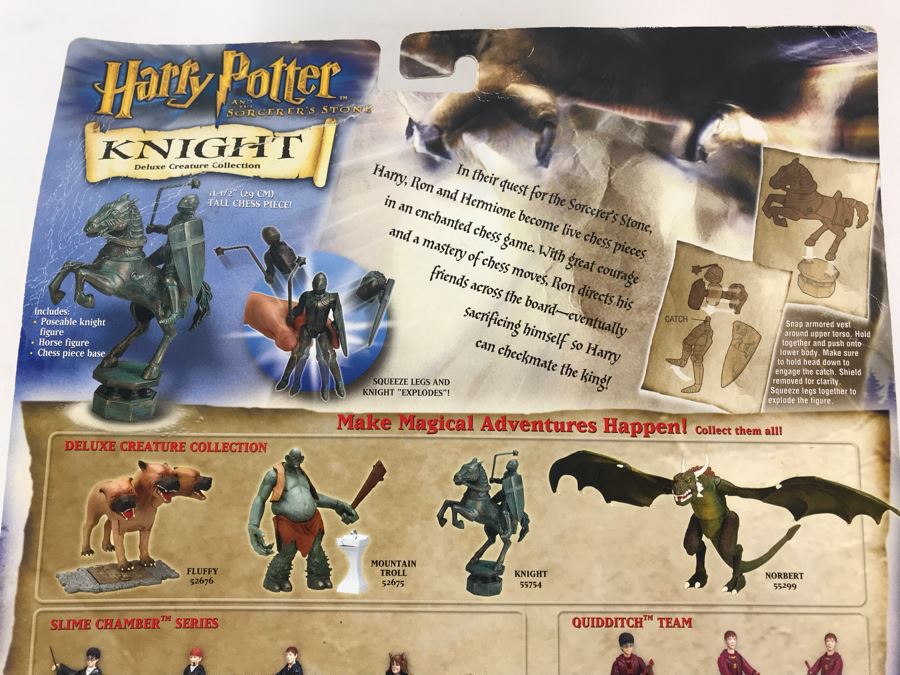 New 2002 Mattel Toys Harry Potter Knight Deluxe Creature Collection Action Figure 50846 [Photo 10]