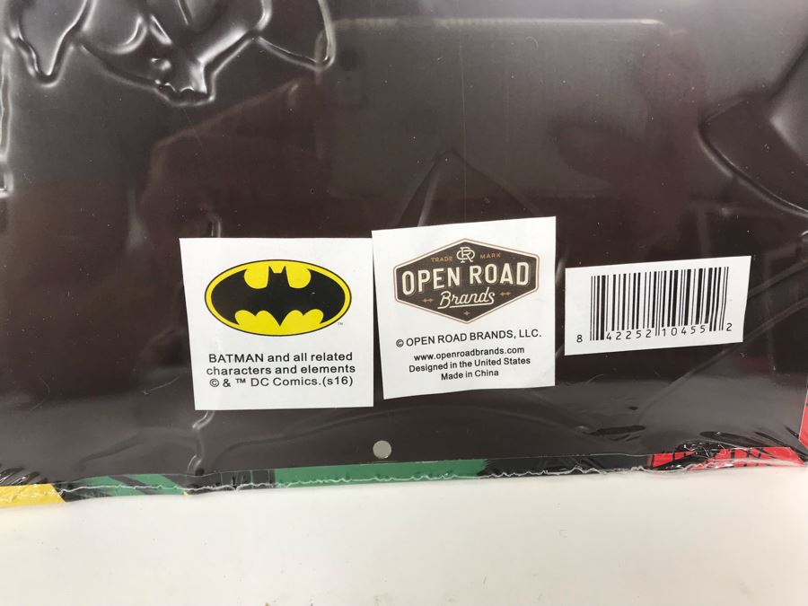 New Sealed Pair Of Metal Reproduction Comic Book Covers: Action Comics Superman #1 And Detective Comics Batman #27 Open Road Brands [Photo 9]