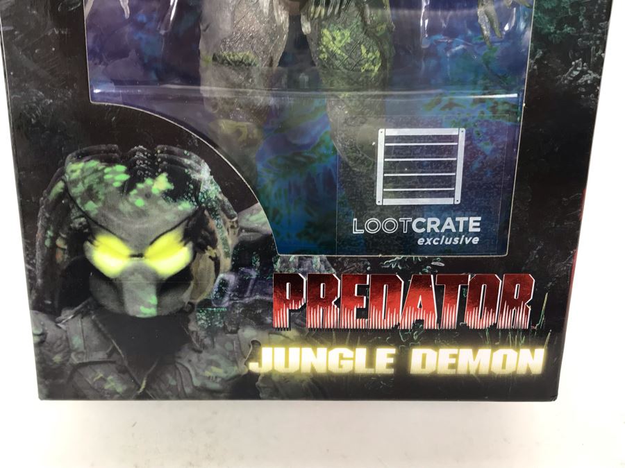 New In Box 2017 Predator Movie Jungle Demon Action Figure Loot Crate Exclusive Neca Reel Toys [Photo 3]