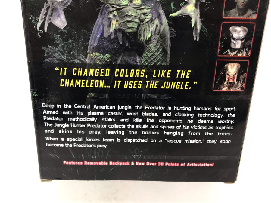 New In Box 2017 Predator Movie Jungle Demon Action Figure Loot Crate Exclusive Neca Reel Toys [Photo 7]