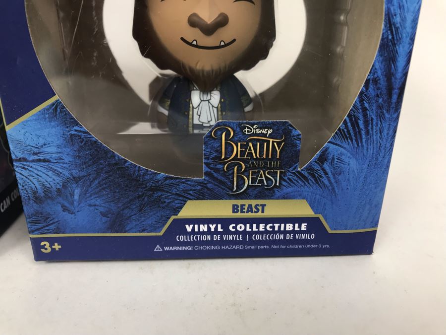 New In Box Pair Of Dorbz Vinyl Collectibles: Marvel Guardians Of The Galaxy Vol. 2 Taserface And Disney Beauty And The Beast Beast Figurines Funko [Photo 5]