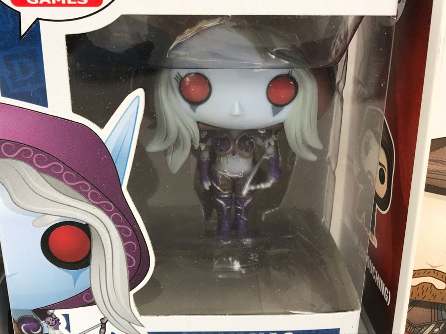 (3) New Collectible Pop! Funko Vinyl Figures: BioShock Elizabeth, World Of Warcraft Sylvanas, Assasin's Creed Aguilar (Crouching) [Photo 3]