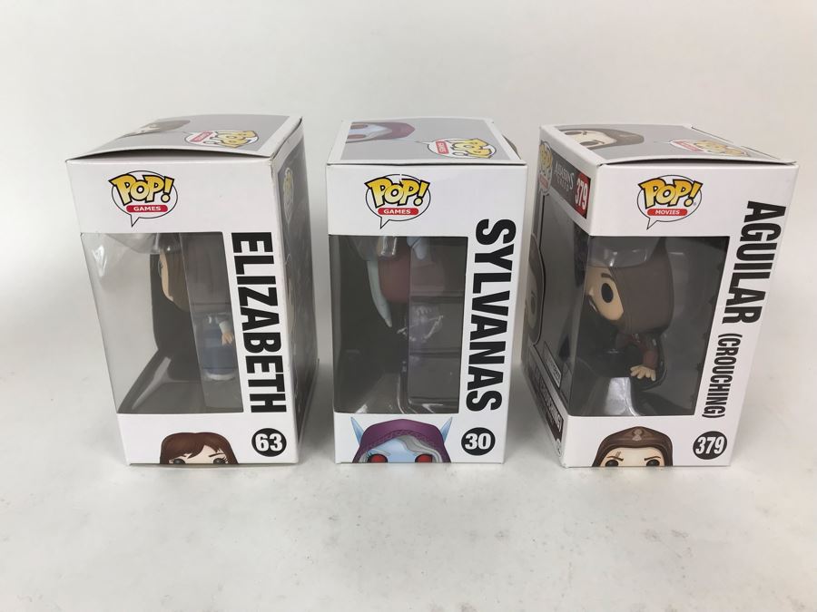 (3) New Collectible Pop! Funko Vinyl Figures: BioShock Elizabeth, World Of Warcraft Sylvanas, Assasin's Creed Aguilar (Crouching) [Photo 9]