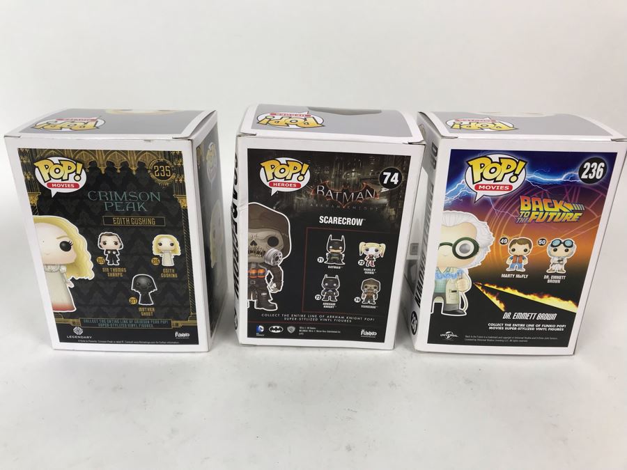 (3) New Collectible Pop! Funko Vinyl Figures: Crimson Peak Edith ...