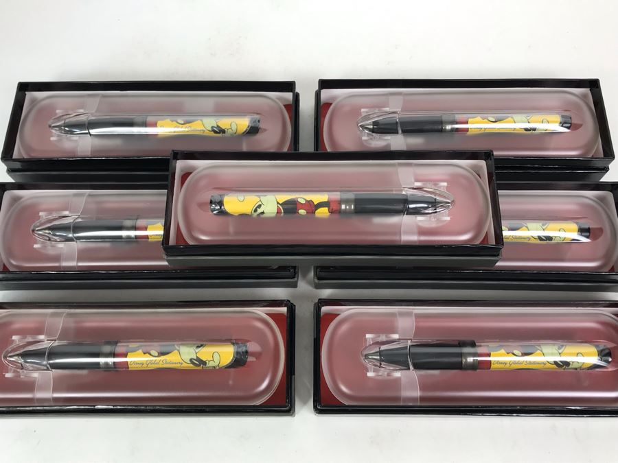 New Mickey Mouse Disney Limited Edition Individually Numbered Collectible Memorabilia Pod Pens - 7 Pens [Photo 7]