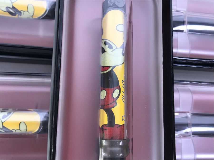 New Mickey Mouse Disney Limited Edition Individually Numbered Collectible Memorabilia Pod Pens - 7 Pens [Photo 3]
