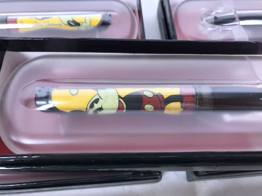 New Mickey Mouse Disney Limited Edition Individually Numbered Collectible Memorabilia Pod Pens - 7 Pens [Photo 7]