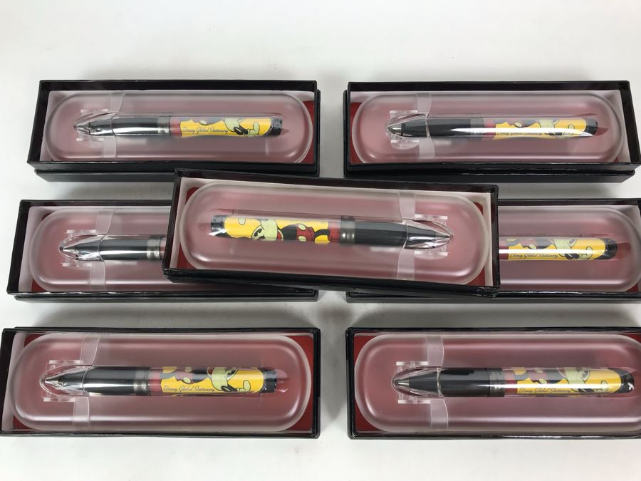 New Mickey Mouse Disney Limited Edition Individually Numbered Collectible Memorabilia Pod Pens - 7 Pens [Photo 8]