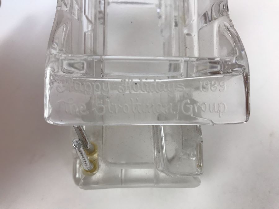 Rare Collectible Crystal TONKA Truck Figure By Hofbauer West Germany [Photo 8]