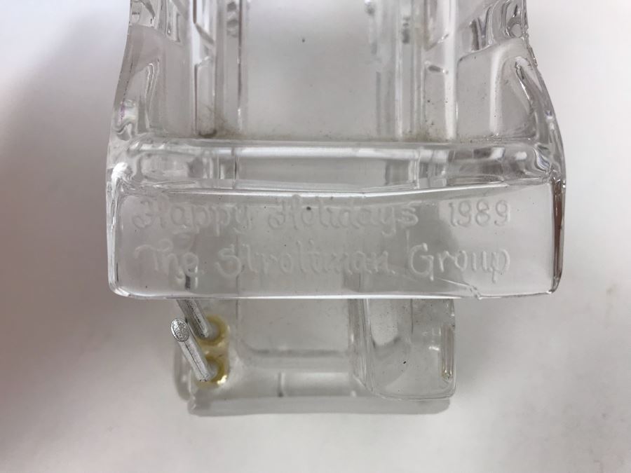 Rare Collectible Crystal TONKA Truck Figure By Hofbauer West Germany [Photo 7]