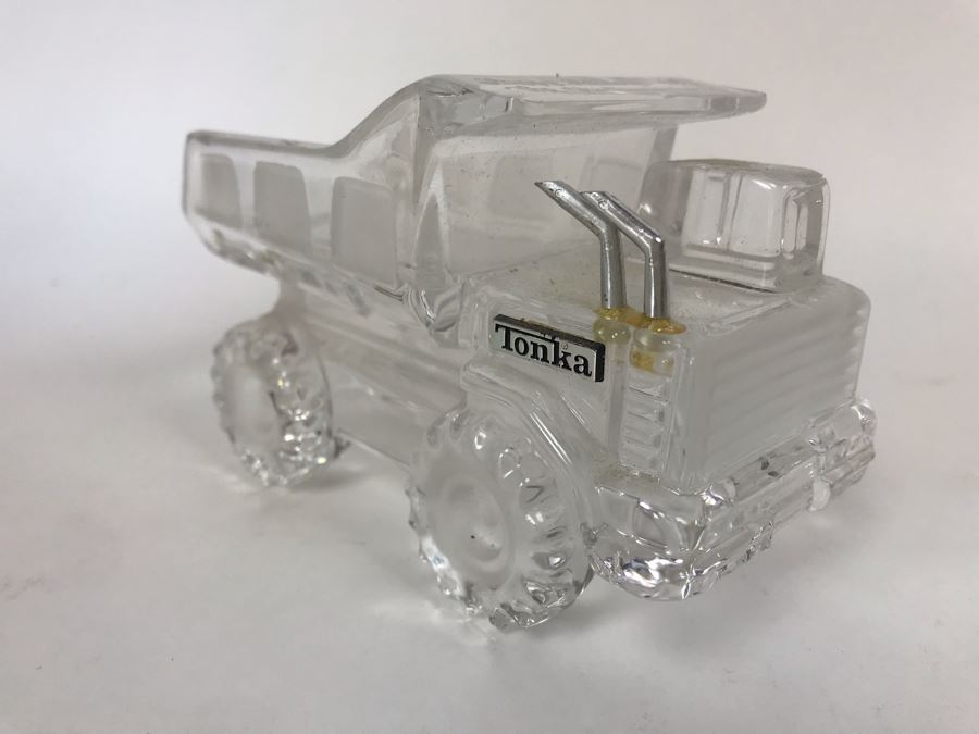 Rare Collectible Crystal TONKA Truck Figure By Hofbauer West Germany [Photo 5]