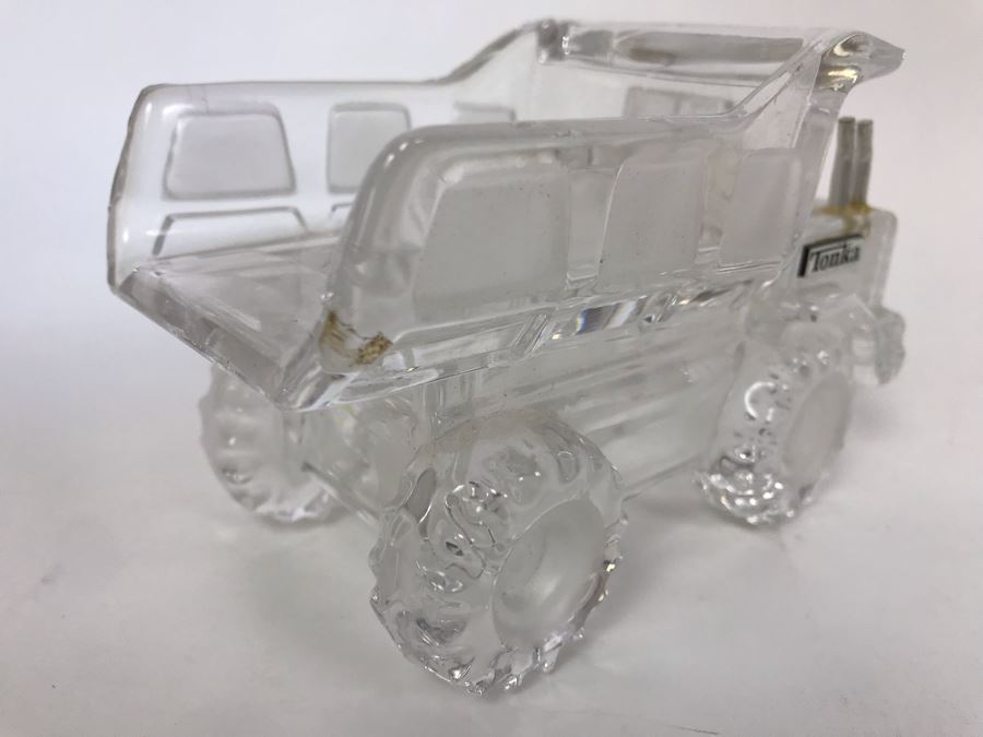 Rare Collectible Crystal TONKA Truck Figure By Hofbauer West Germany [Photo 6]