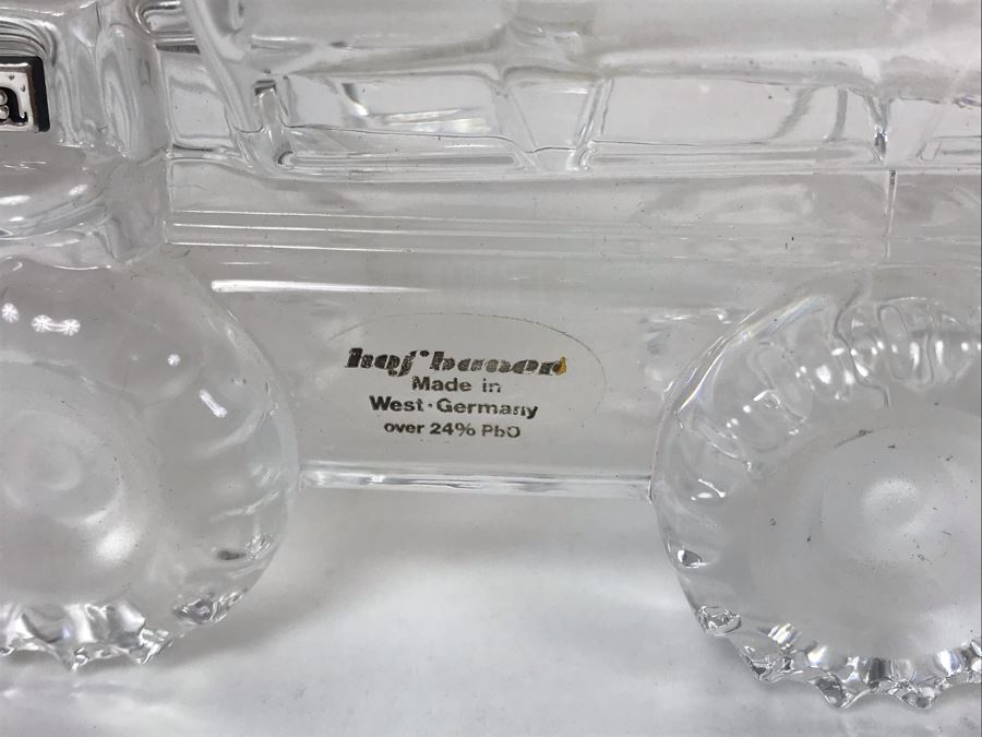 Rare Collectible Crystal TONKA Truck Figure By Hofbauer West Germany [Photo 3]