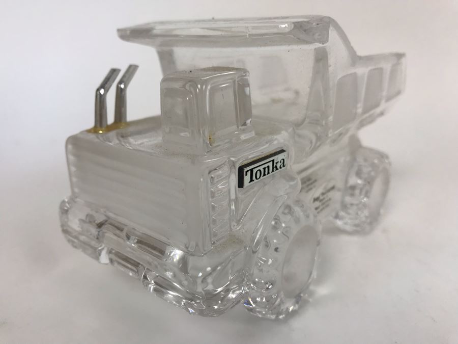 Rare Collectible Crystal TONKA Truck Figure By Hofbauer West Germany [Photo 4]