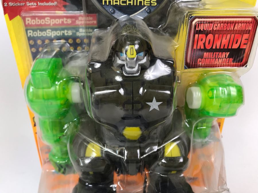 New In Packaging 2001 Armor Bots Fighting Machines Motorized Remote Control Ironhide Re:Play! [Photo 3]