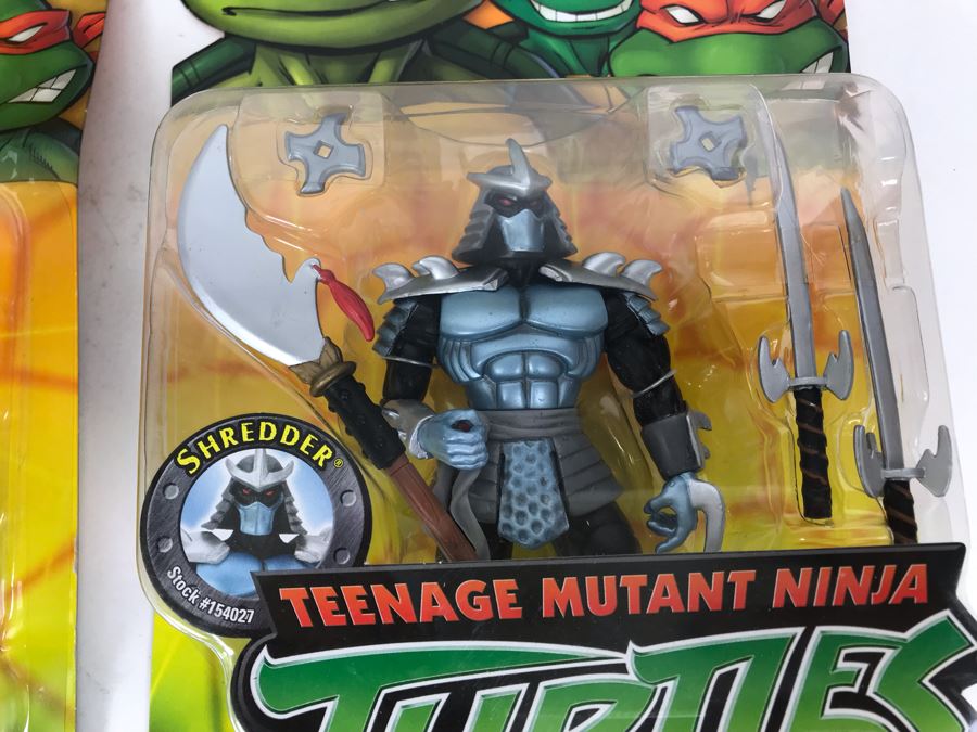 (5) New In Packaging 2002 Playmates Teenage Mutant Ninja Turtles Action Figures [Photo 12]