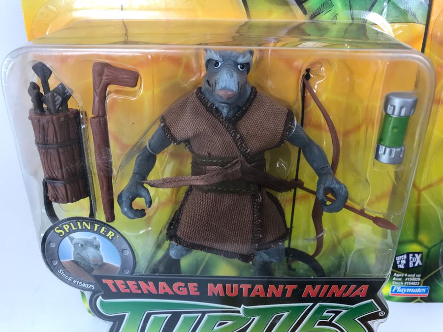 (5) New In Packaging 2002 Playmates Teenage Mutant Ninja Turtles Action Figures [Photo 8]