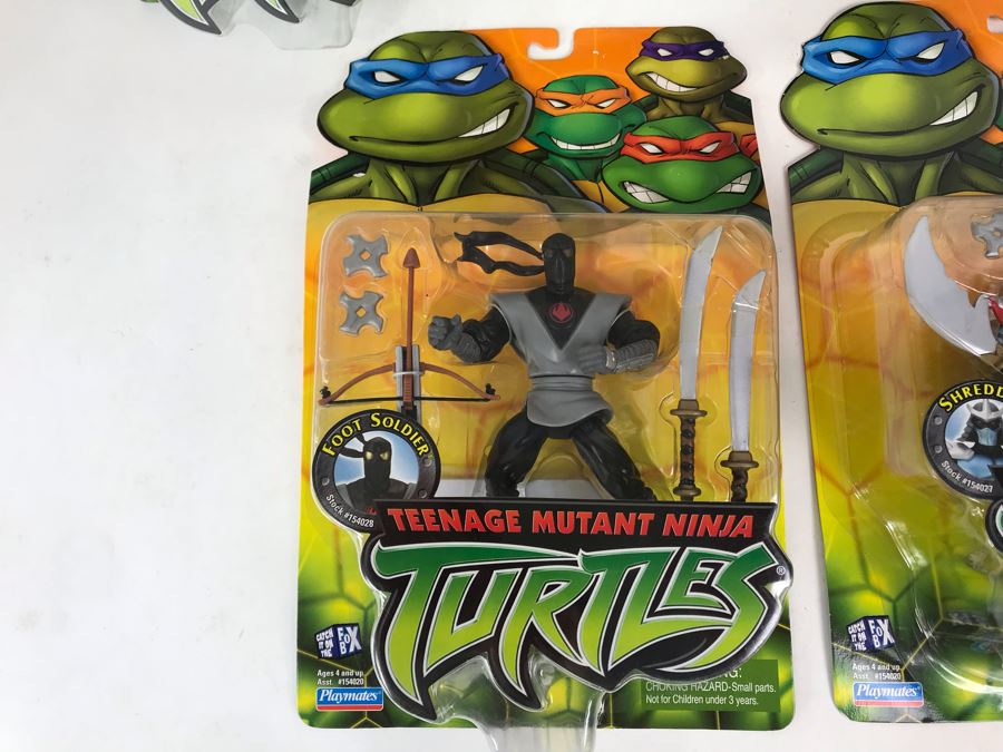 (5) New In Packaging 2002 Playmates Teenage Mutant Ninja Turtles Action Figures [Photo 9]