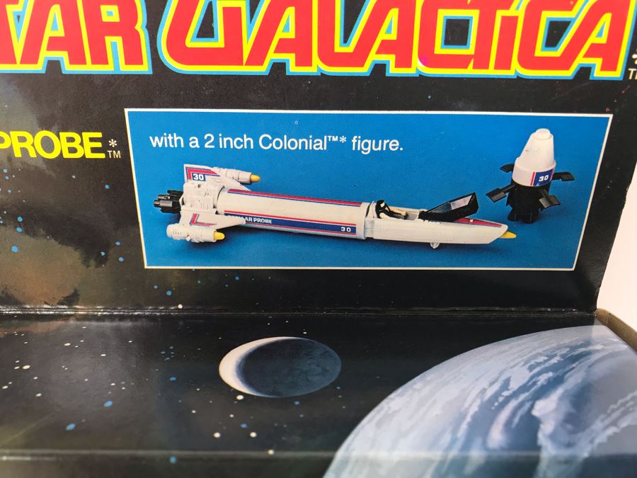 New In Box 1978 Battlestar Galactica Colonial Stellar Probe No. 2533 [Photo 3]