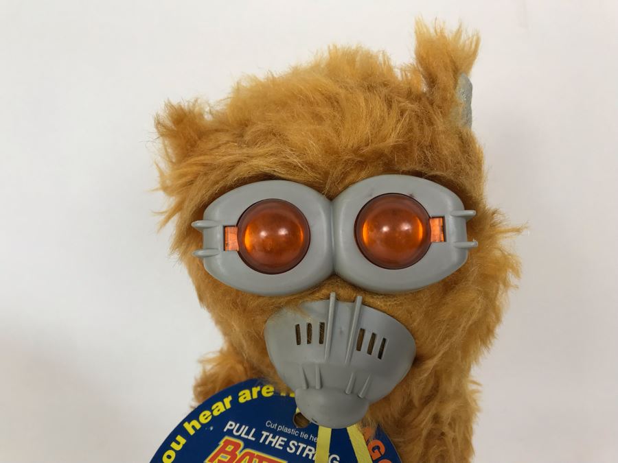 1979 Battlestar Galactica 'Talking' Daggit Plush Toy No. 1038 Pen Marked Sample Not For Sale - Draw String Stuck [Photo 4]