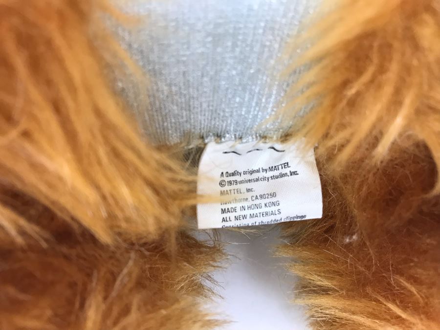 1979 Battlestar Galactica 'Talking' Daggit Plush Toy No. 1038 Pen Marked Sample Not For Sale - Draw String Stuck [Photo 14]