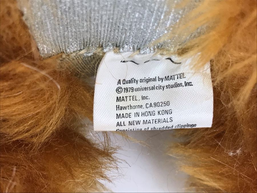 1979 Battlestar Galactica 'Talking' Daggit Plush Toy No. 1038 Pen Marked Sample Not For Sale - Draw String Stuck [Photo 15]