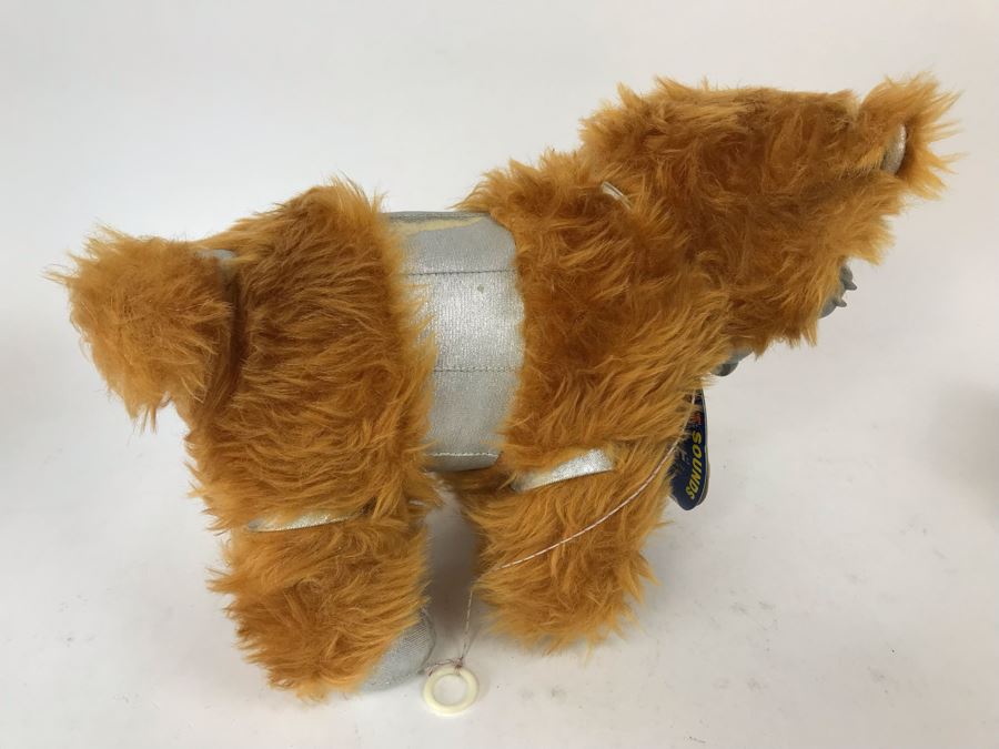 1979 Battlestar Galactica 'Talking' Daggit Plush Toy No. 1038 Pen Marked Sample Not For Sale - Draw String Stuck [Photo 13]